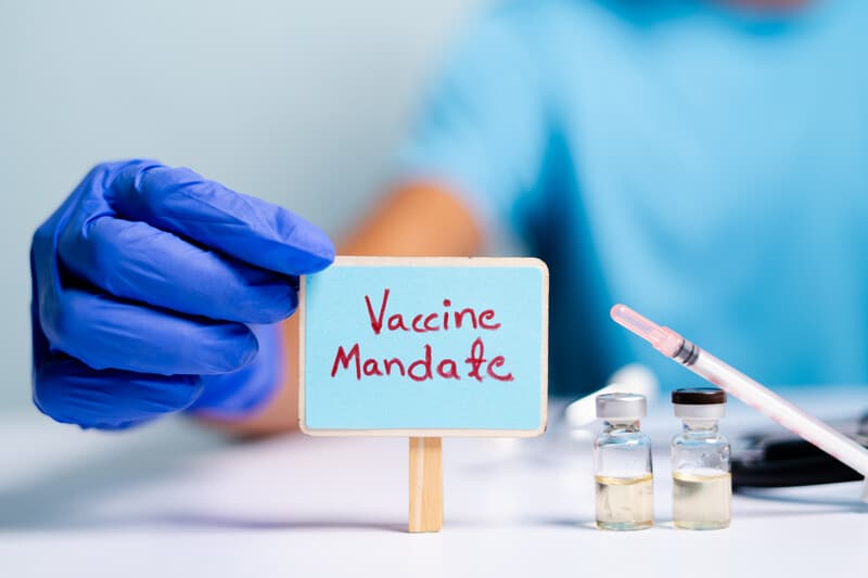 Progress for Mandated Employee Vaccination
